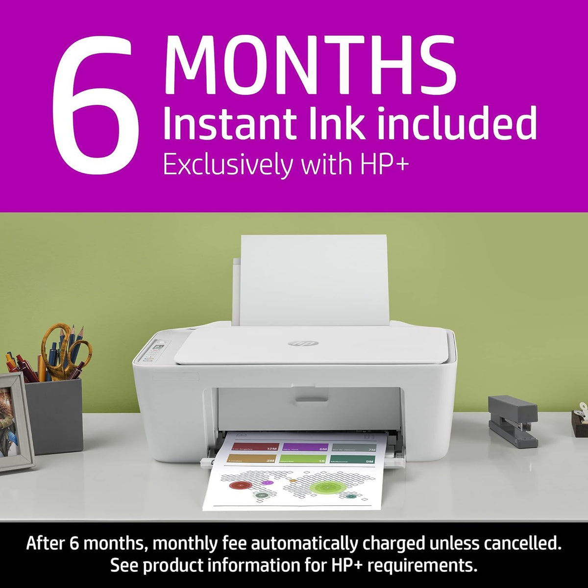 White Wireless All-in-One Color Inkjet Printer E33105