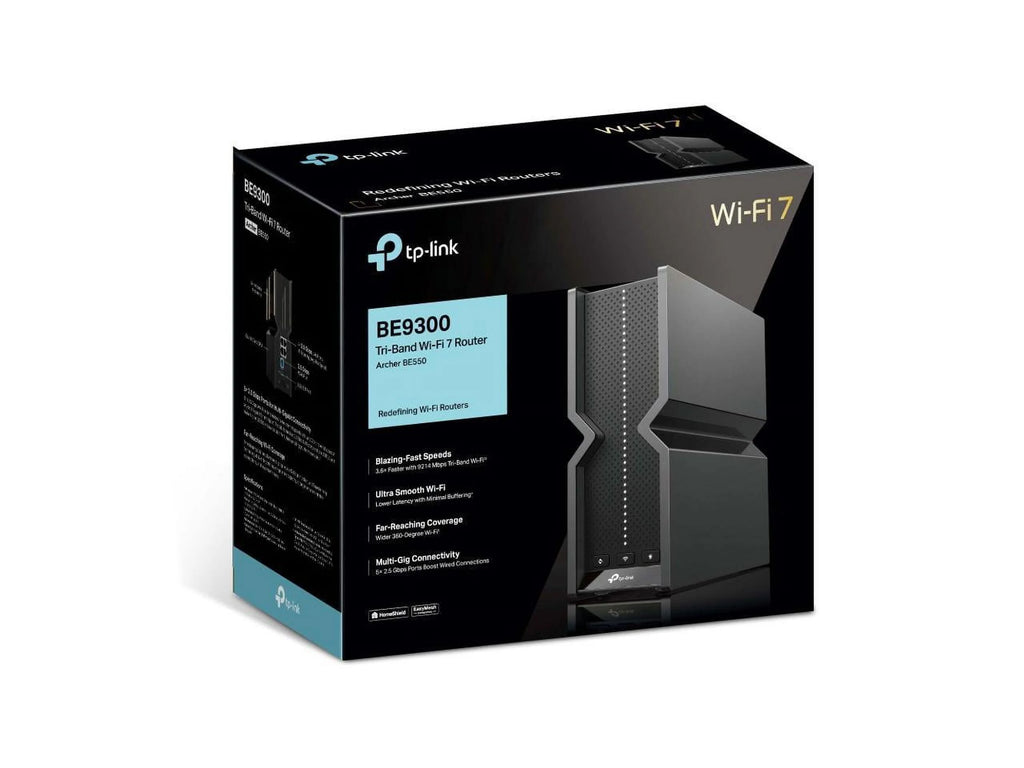 BE9300 Tri-band WiFi 7 Router 6-Stream 9.2Gbps F66400