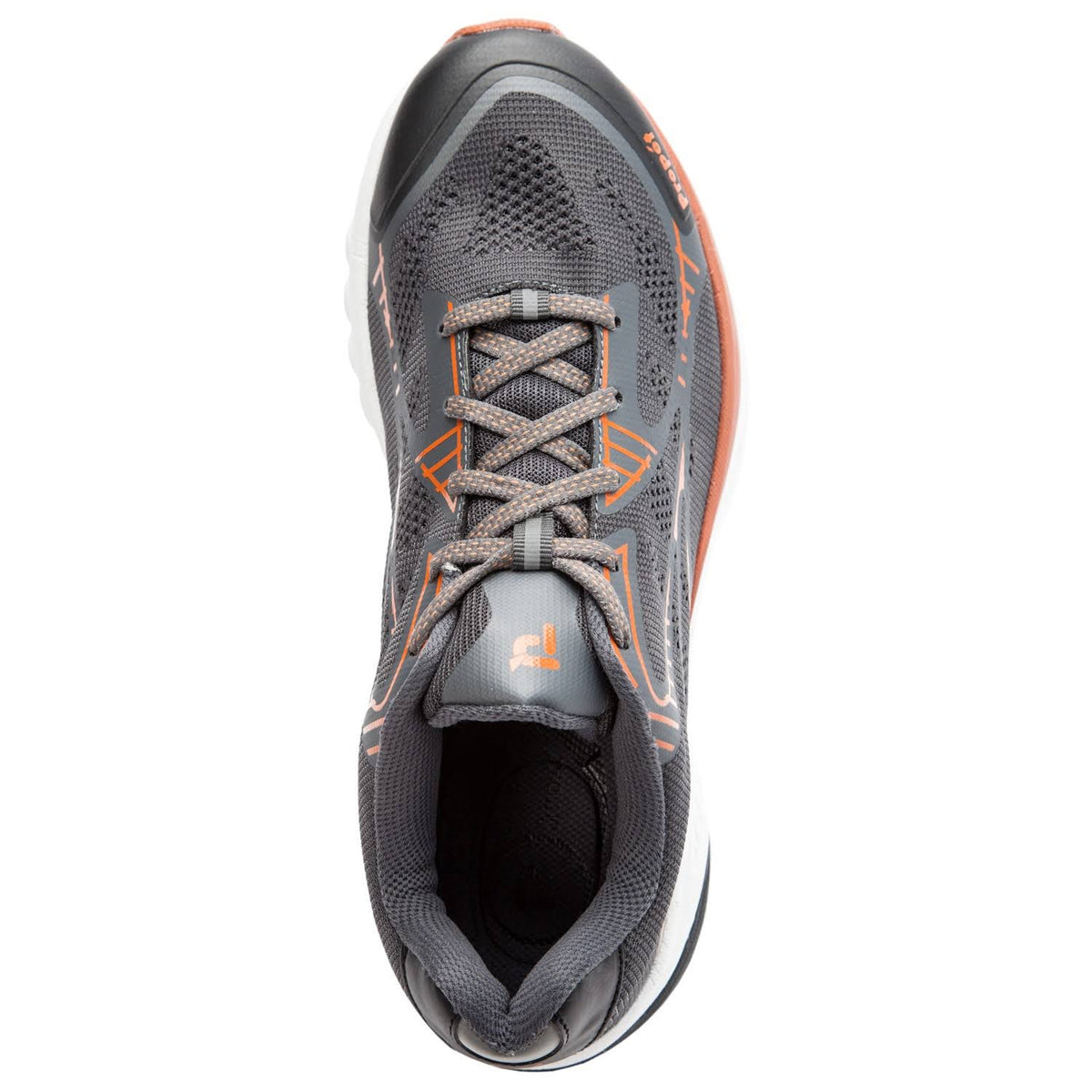 Men's Propet One LT Dark Grey/Burnt Orange Size 15 E3664