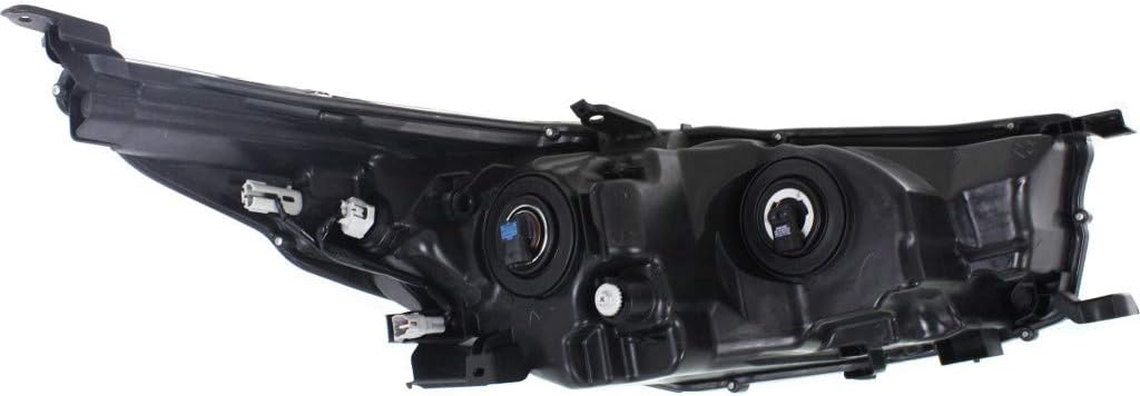 Chrome Headlight Assembly Pair with Bulbs O765