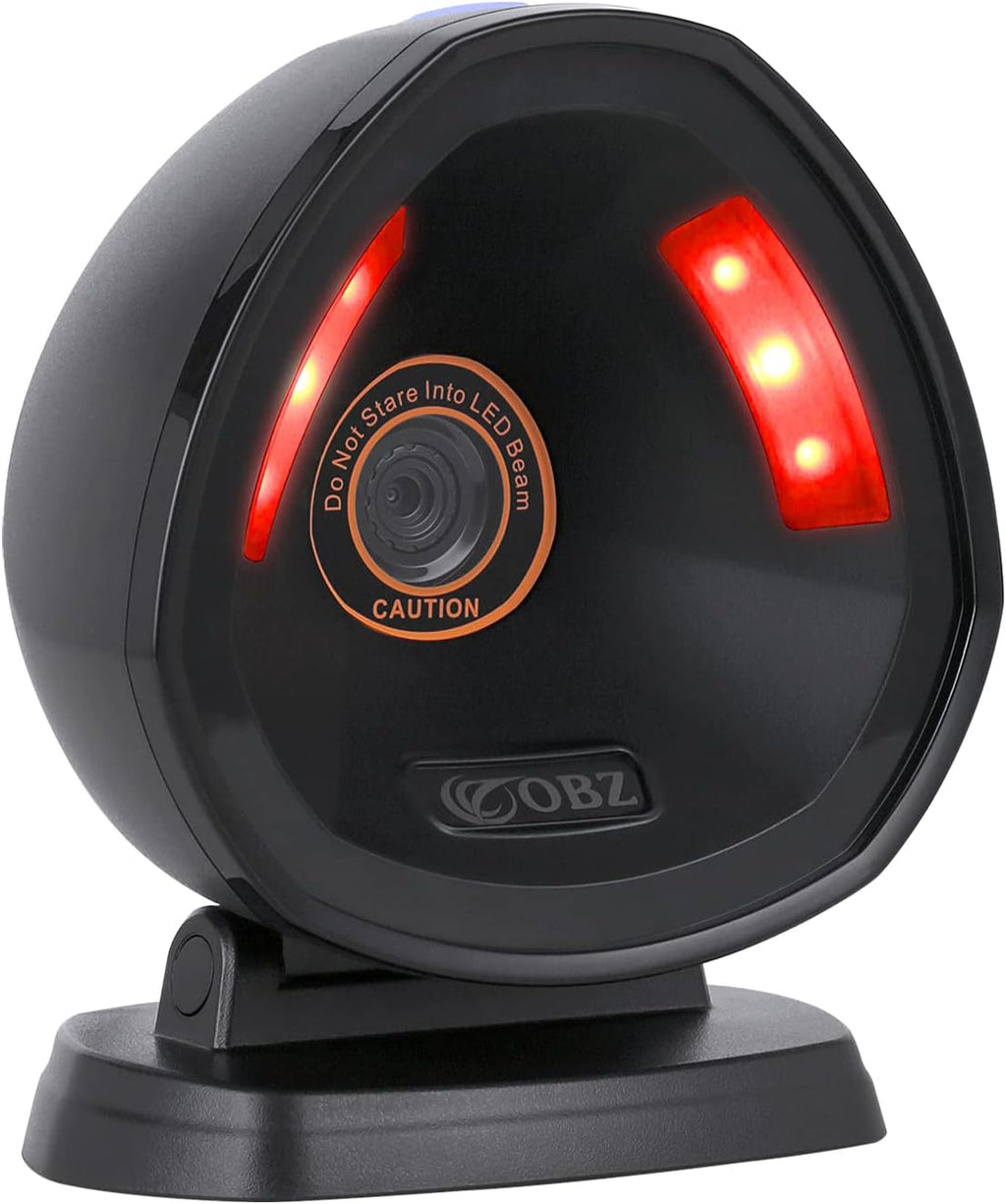 2D Desktop Barcode Scanner Handsfree Omnidirectional QR Code Reader Pack of 2 N5946