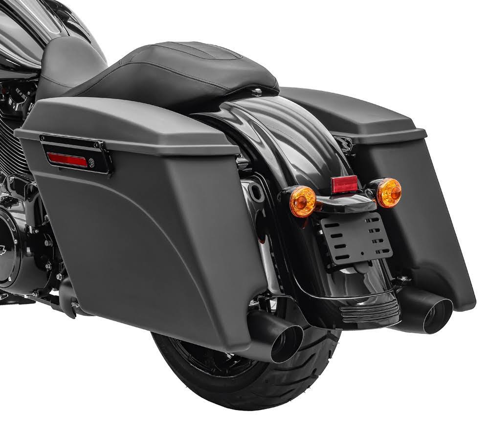 Black Stretched Saddlebags Z11637