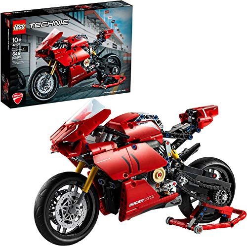 Motorcycle Building Set with Gearbox and Working Suspension J4359