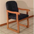 Medium Oak Wooden Guest Chair W153105