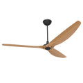 84 Ceiling Fan with Bamboo Blades and Black Finish T442667