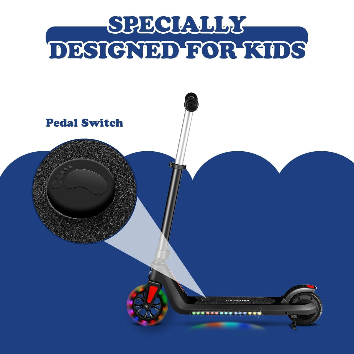 Electric Scooter for Kids 120W Pink W487606