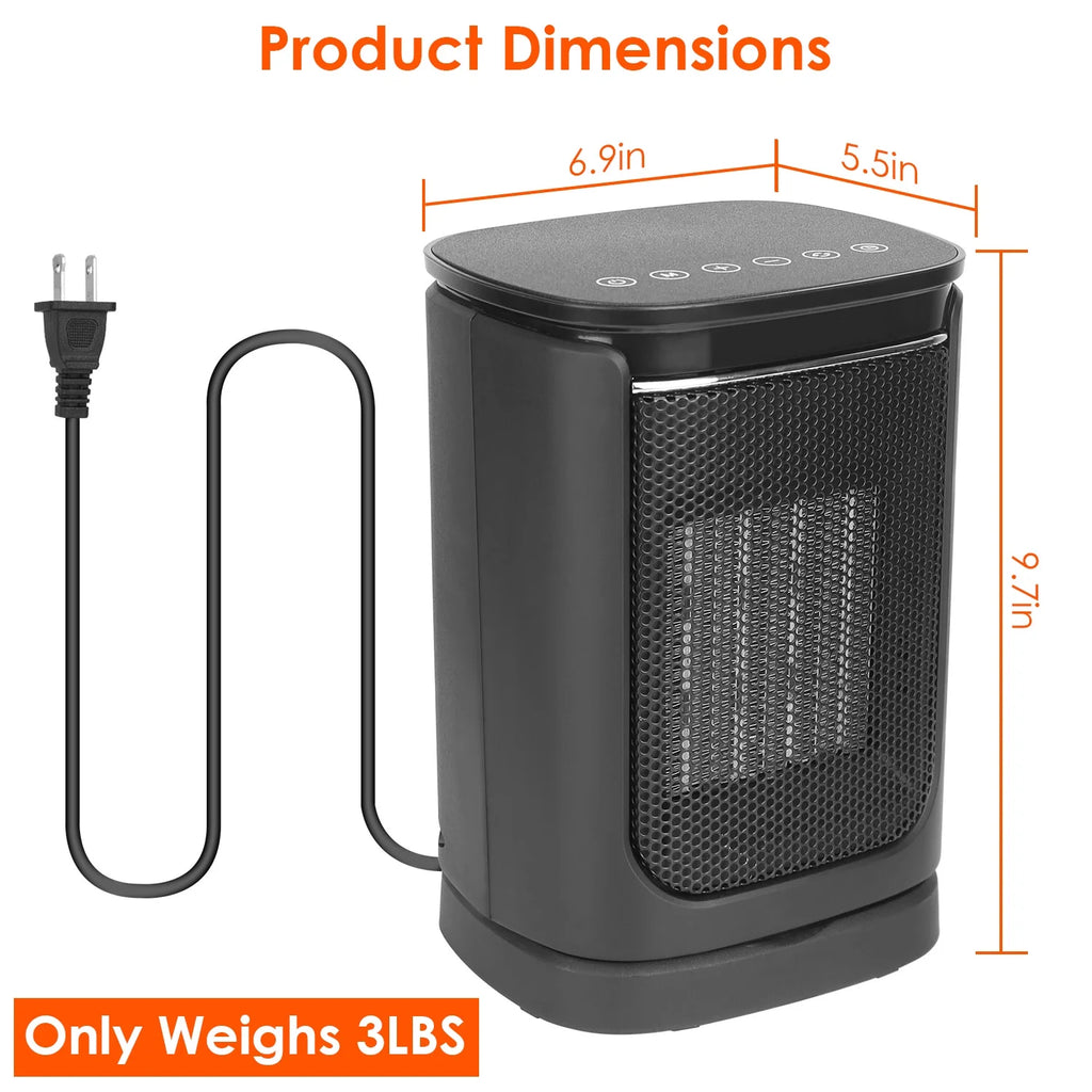 1500W Portable Space Heater L9233