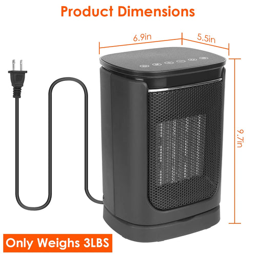 1500W Portable Space Heater L9233