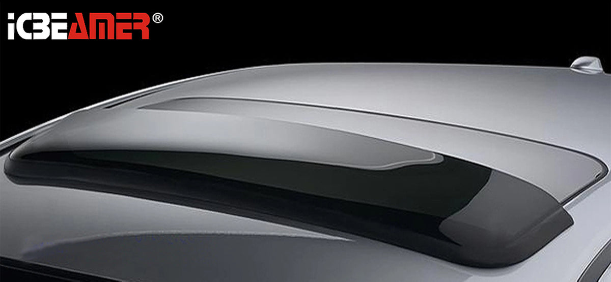 37.8" 980mm Tinted Sunroof Wind Deflector Visor with Double Side Tape Z875