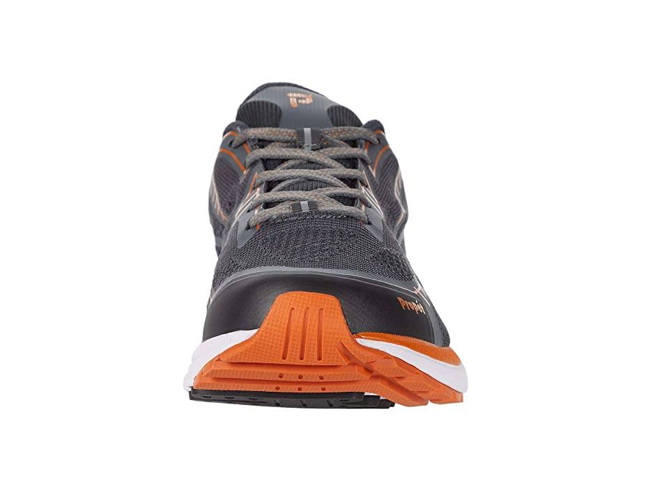 Men's Propet One LT Dark Grey/Burnt Orange Size 15 E3664