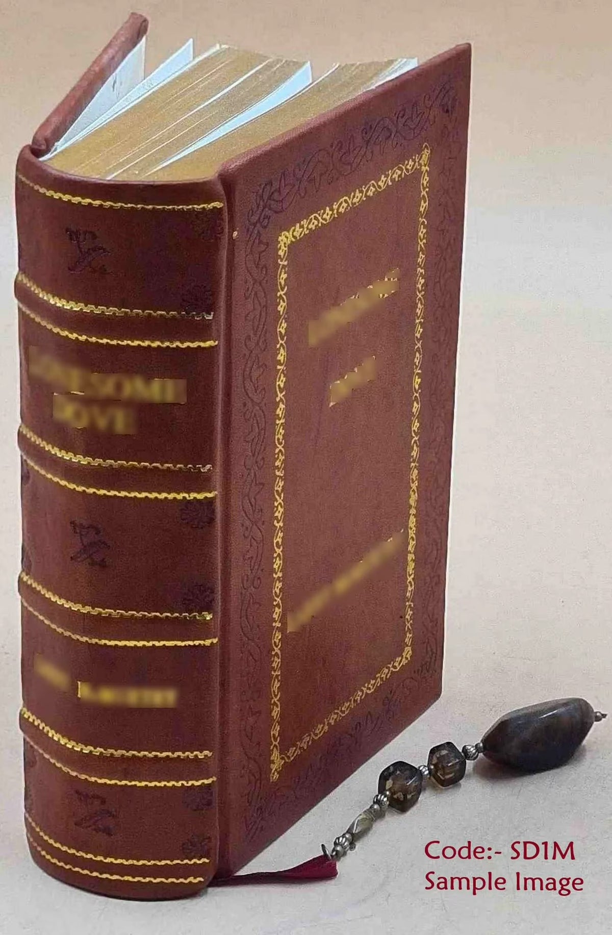 Premium Leather Bound Book A104