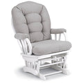 Geneva Glider - White/Gray Tweed H222856