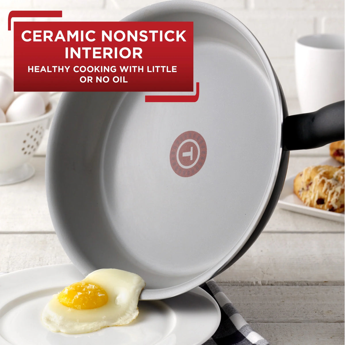 Ceramic Cookware 14 Piece Set Black M23631