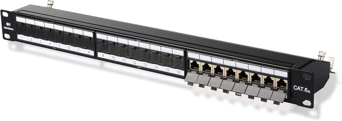 24-Port Shielded RJ45 Patch Panel B589658