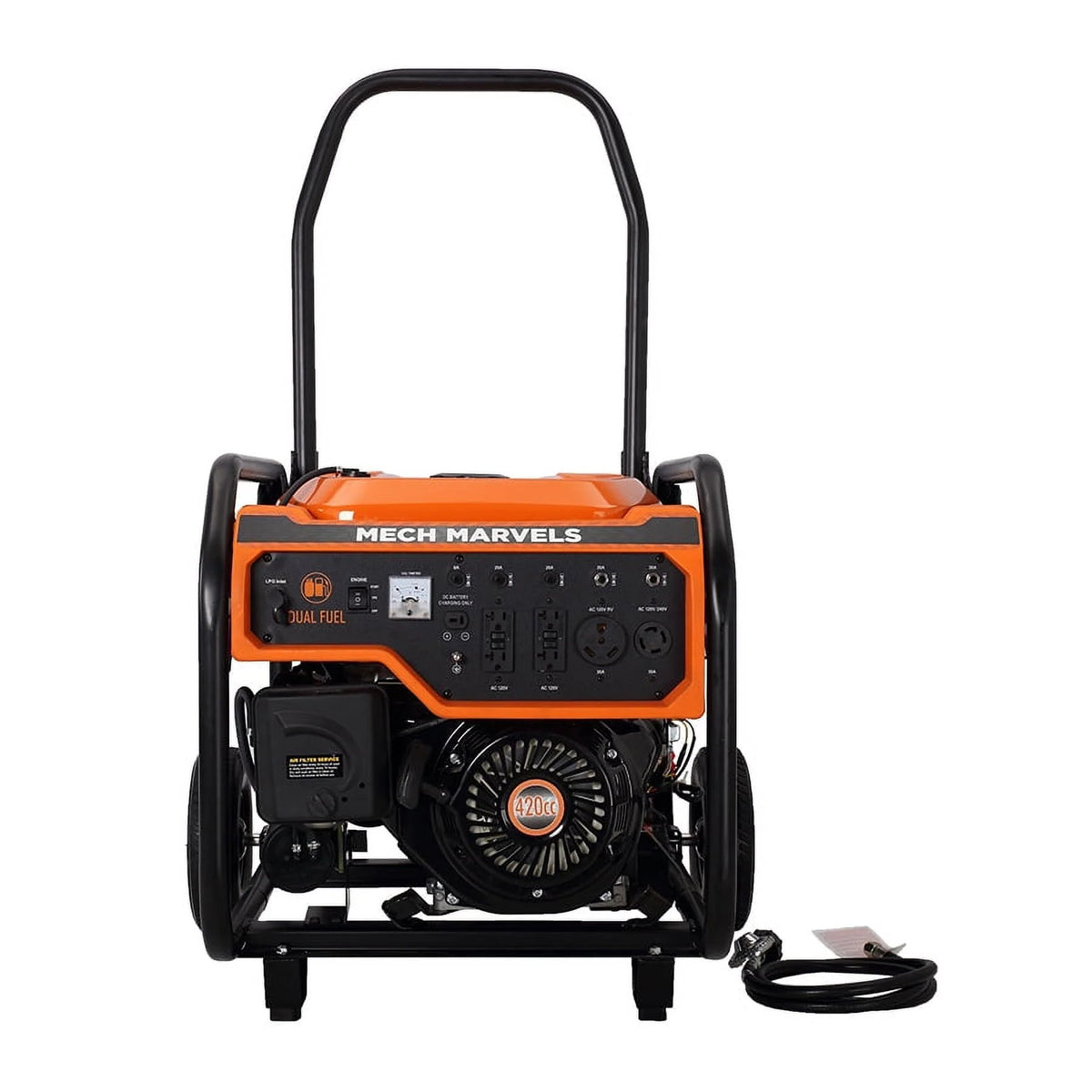 9000 Watt Dual Fuel Portable Power Generator F38912