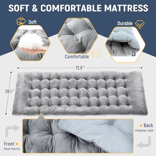 Adjustable 4-Position Folding Camping Cot with Mattress M48982