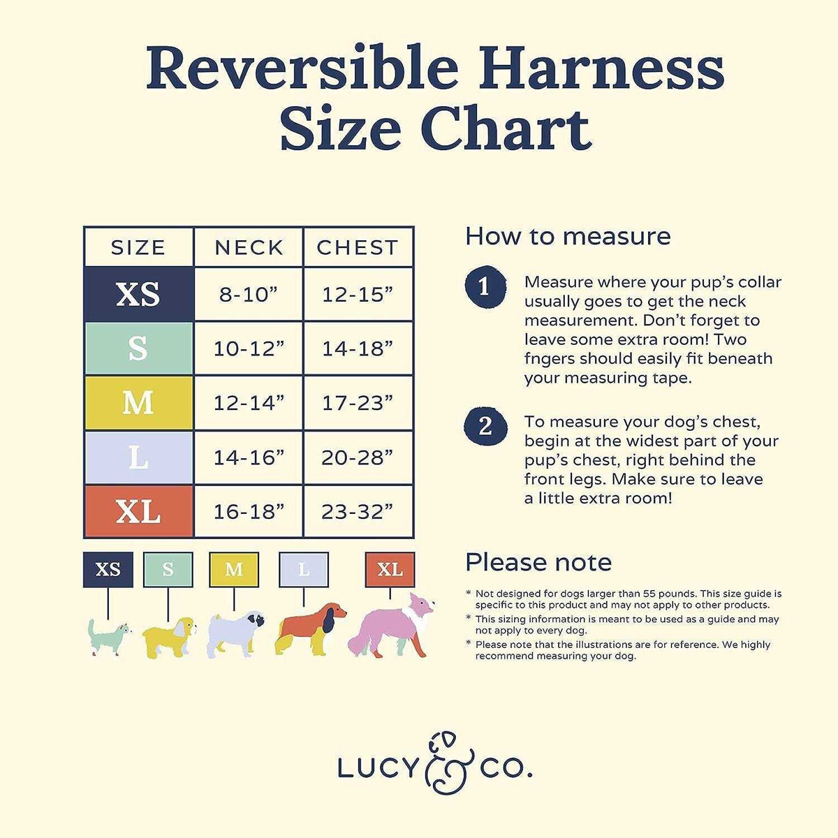 Reversible Dog Harness J154