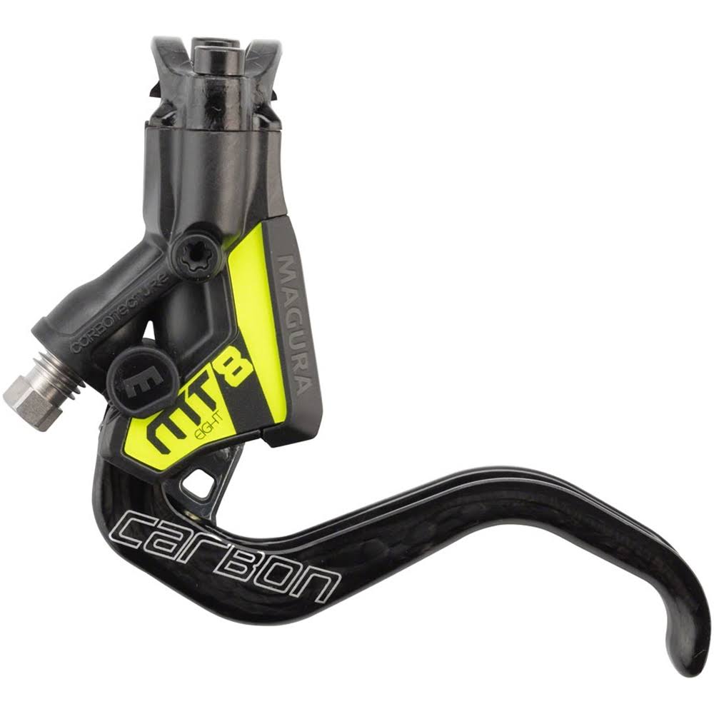 Black Disc Brake Master Cylinder Assembly, 1-Finger Carbolay Lever A472