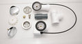 Chrome Cable Operated Waste and Overflow Drain M2270