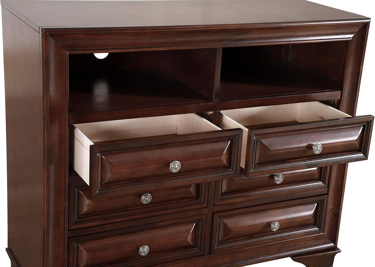 Cappuccino Media Chest L796