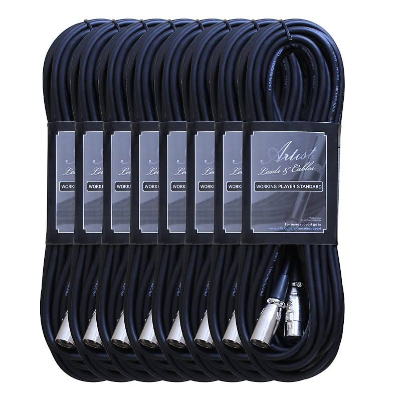 45ft Mic Cable XLR-XLR 8 Pack Q95021