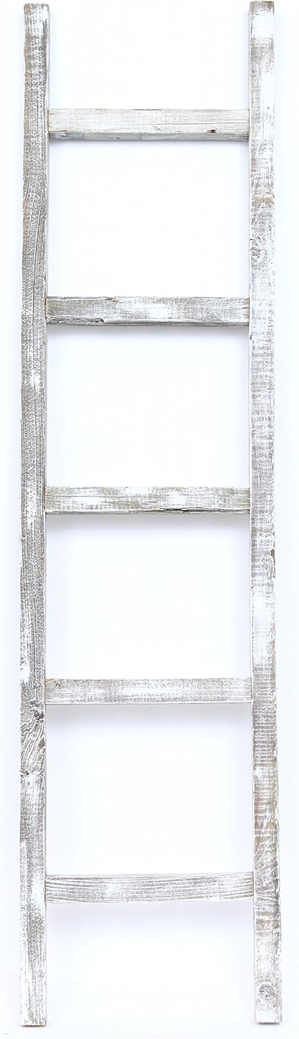 White Decorative Ladder O339