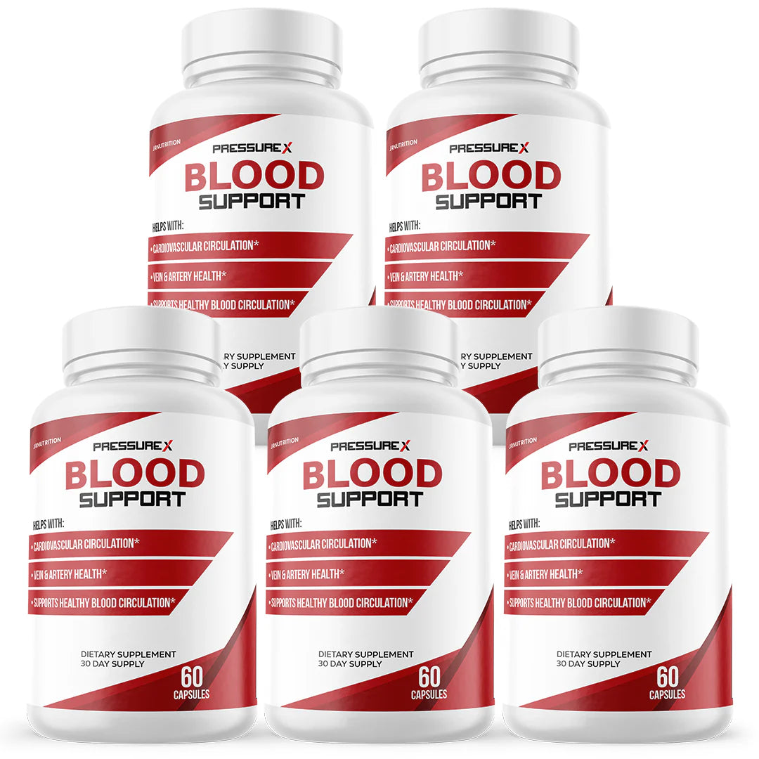 Blood Pressure & Sugar Levels Support 5 Bottles B952