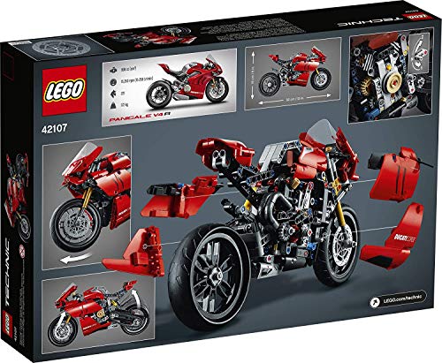Motorcycle Building Set with Gearbox and Working Suspension J4359