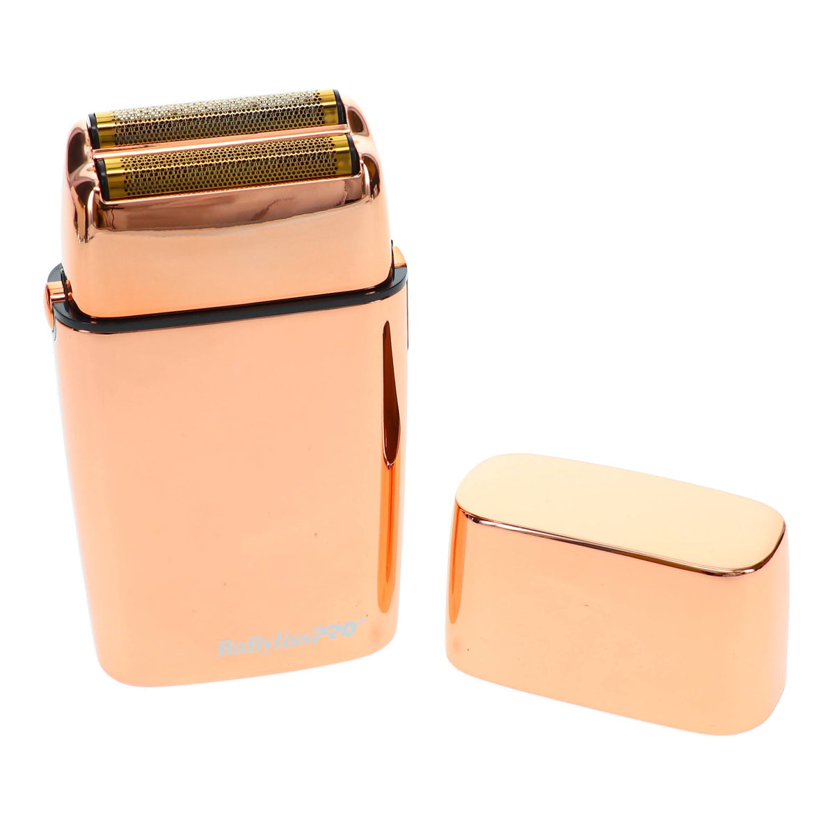 Cordless Metal Double Foil Rose Gold Shaver D5843