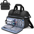 Black Medical Supplies Bag with Padded Laptop Sleeve R896741