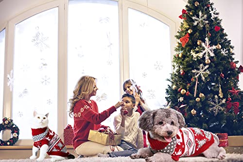 Dog Christmas Sweaters Pet Winter Knitwear Warm Coats P721425