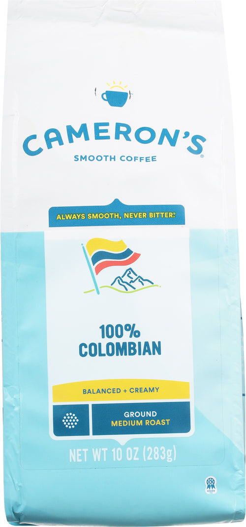 100% Colombian Ground Coffee Bag, 10 Ounce Q21398