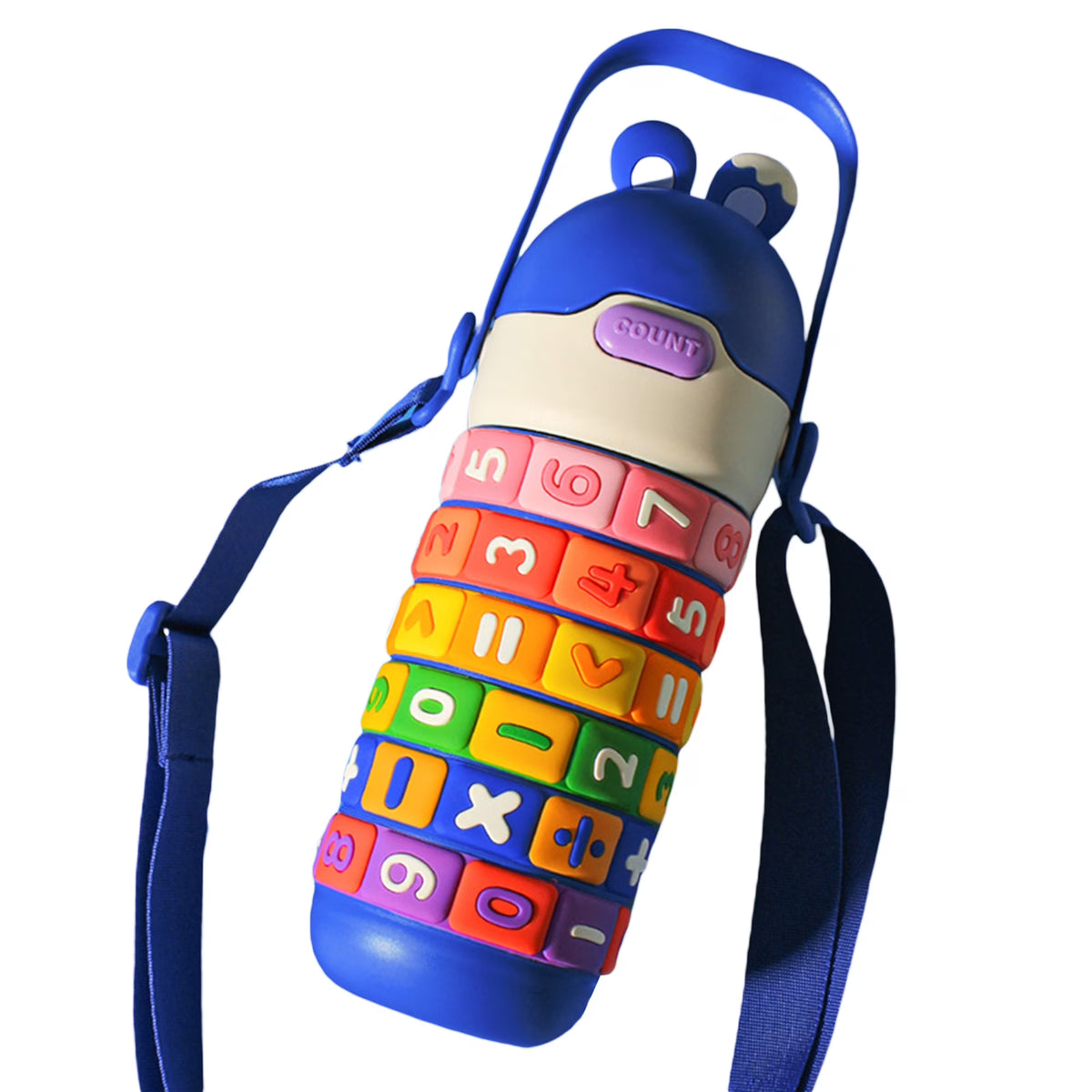 430ml Kids Stainless Steel Insulated Water Bottle with Straw G61708