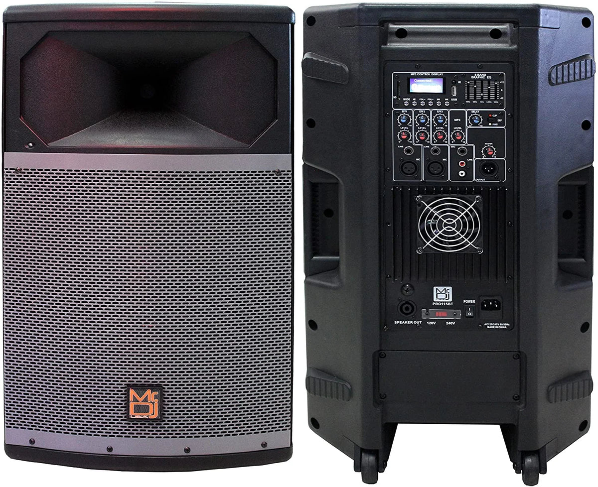 15" 2-Way Full-Range Powered DJ PA Speaker A232
