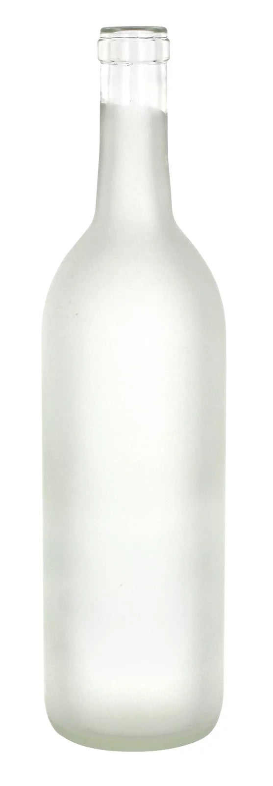 750 ml Frosted Glass Bordeaux Bottles, 48 Bottles U893087