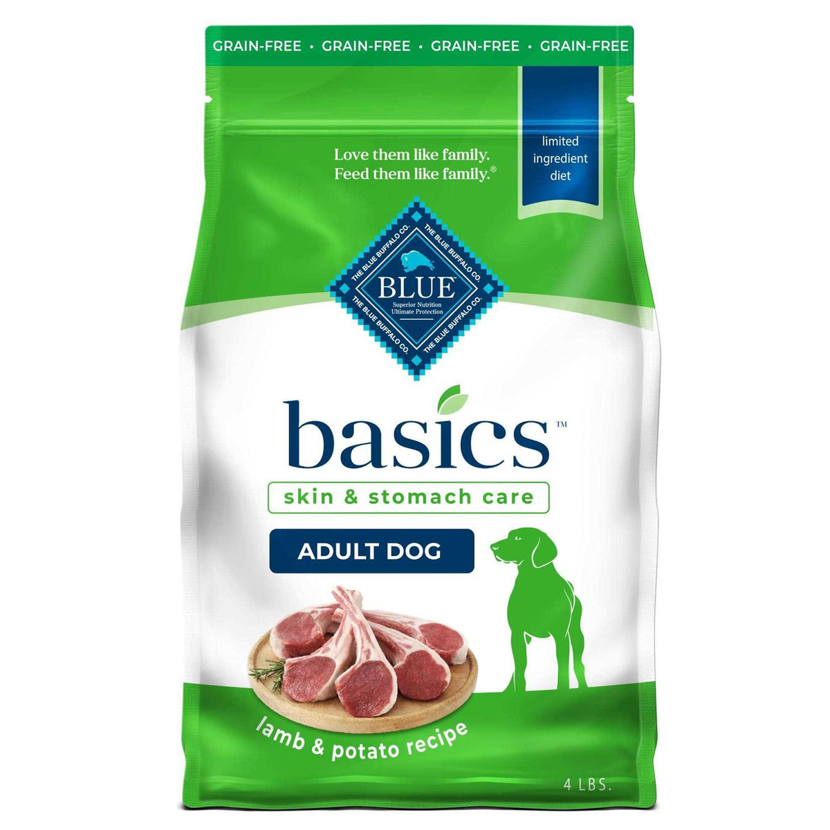 Grain-Free Lamb & Potato Dry Dog Food A639245