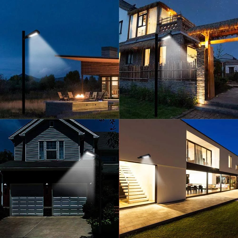 Solar Street Light 4Pack 96 LED IP65 Motion Sensor U227
