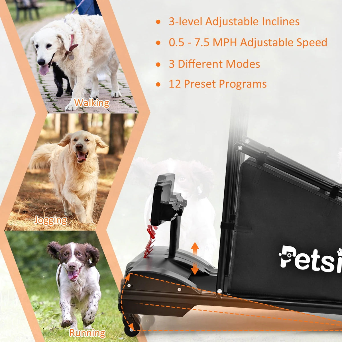 Pet Treadmill with Remote Control U72774