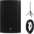 1300W 12 Powered Loudspeaker with Steel Speaker Stand and XLR-XLR Cable A229