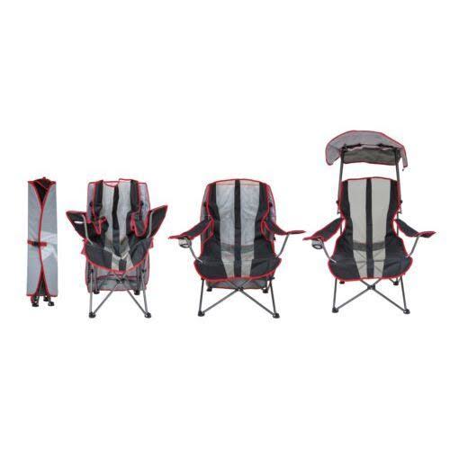 Blue & Black Canopy Camping Chair S716