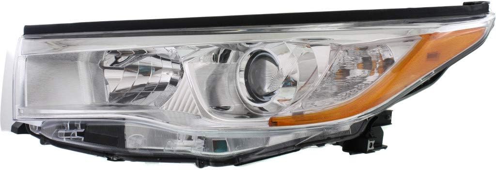 Chrome Headlight Assembly Pair with Bulbs O765