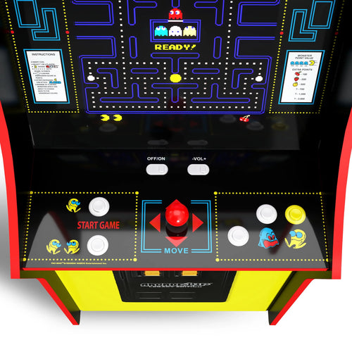 4 Feet Tall Stand-Up Arcade Game with 14 Classic Games and 17-Inch Screen F7195