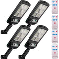 Solar Street Light 4Pack 96 LED IP65 Motion Sensor U227