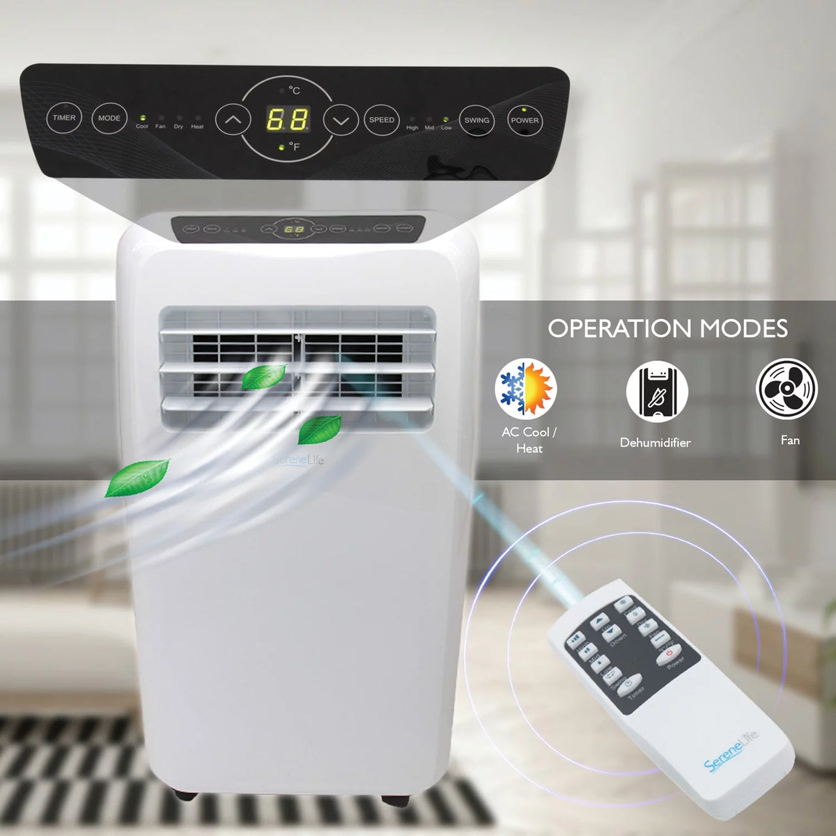 Portable 12000 BTU Air Conditioner & Heater R4698