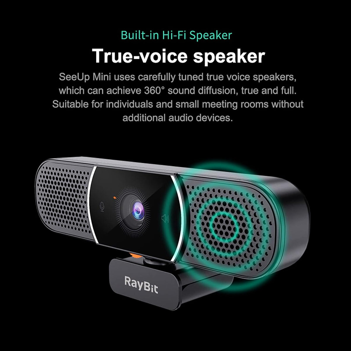 1080p HD Webcam with Microphone and Speaker C9888