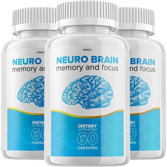 180 Capsules Brain Focus Supplement B64349
