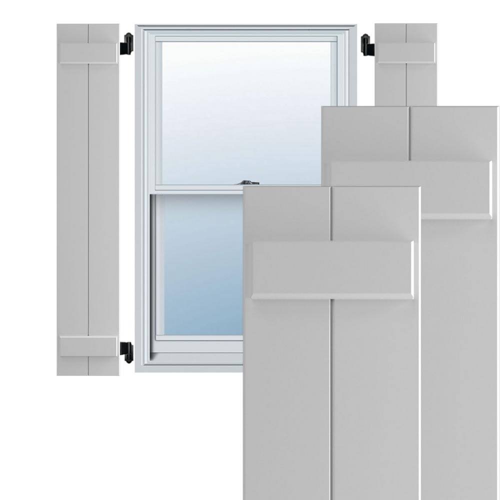 Primed Composite Board-n-Batten Shutters (Per Pair) E585