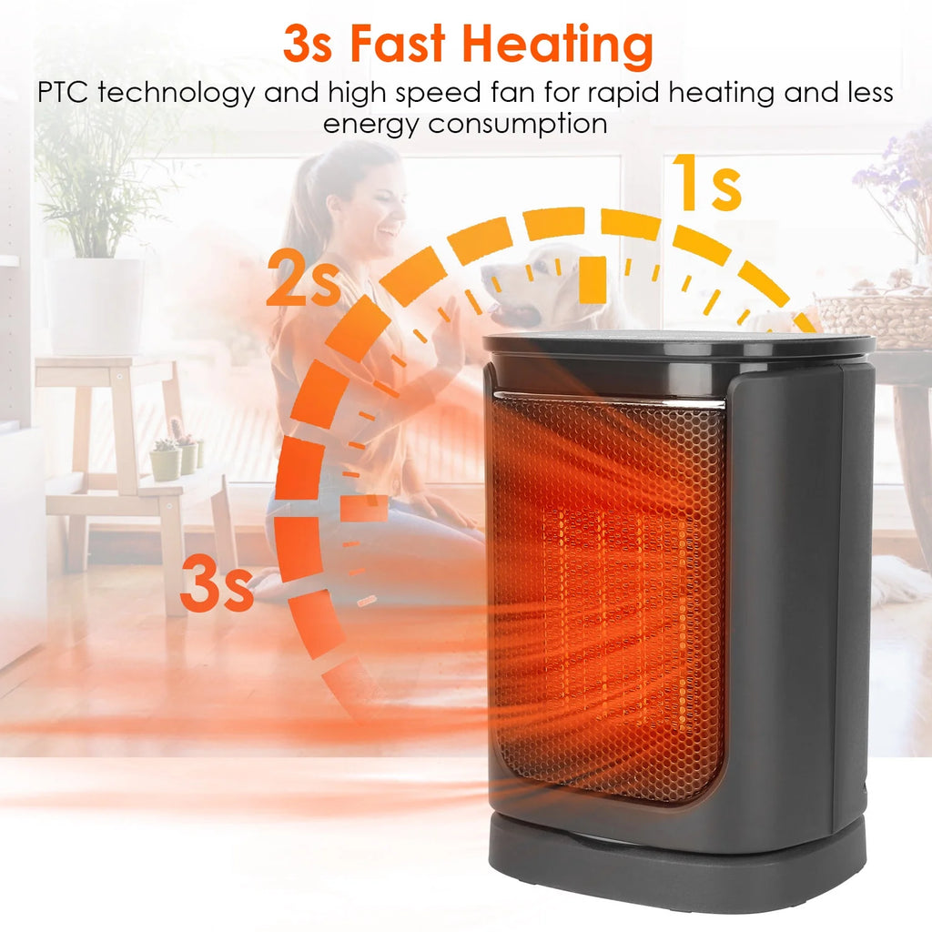 1500W Portable Space Heater L9233