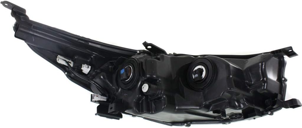 Chrome Headlight Assembly Pair with Bulbs O765
