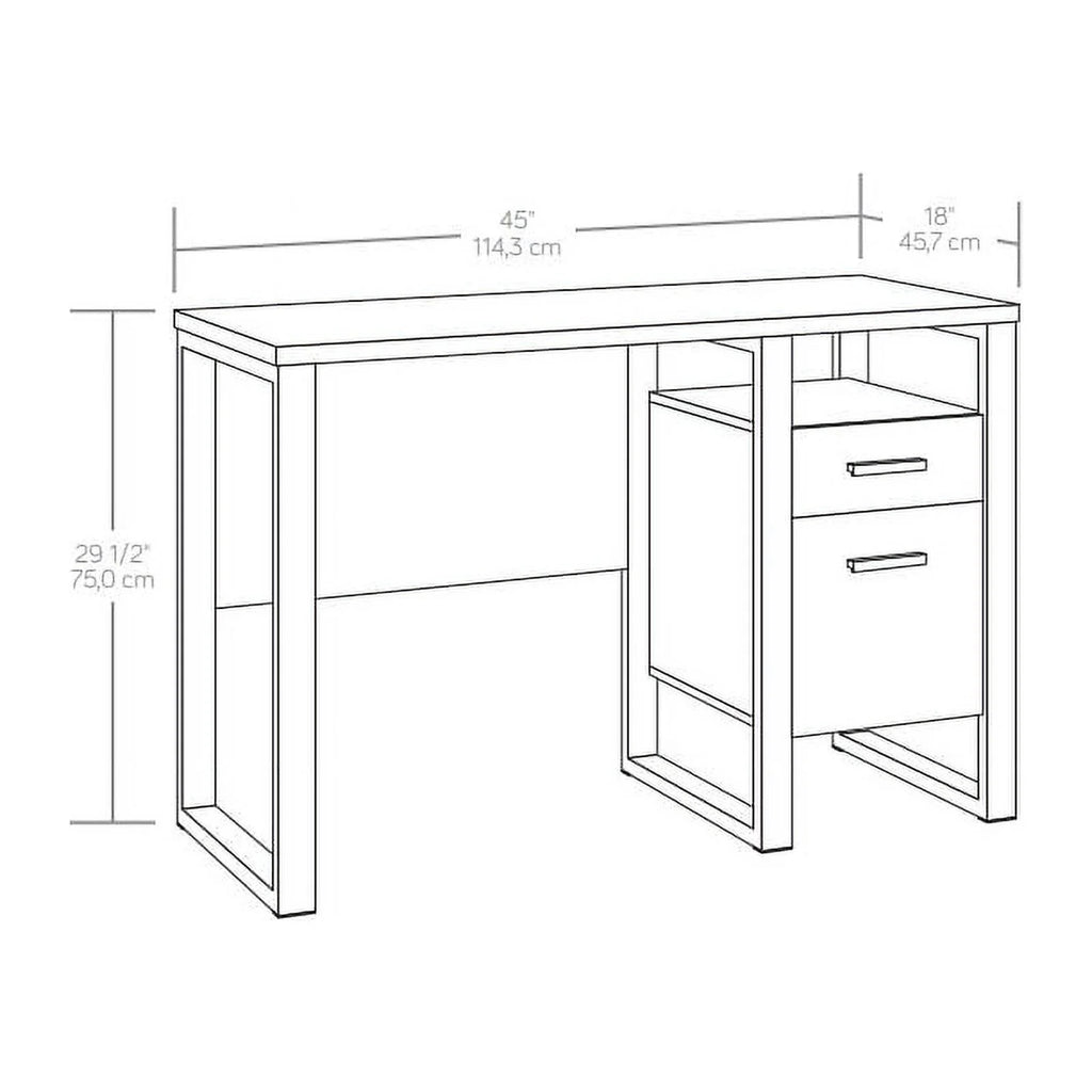 Engineered Wood and Metal Desk V826218
